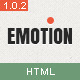 Emotion - Responsive HTML5/CSS3 Template - ThemeForest Item for Sale