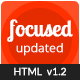focused - One Page HTML5 Template - ThemeForest Item for Sale