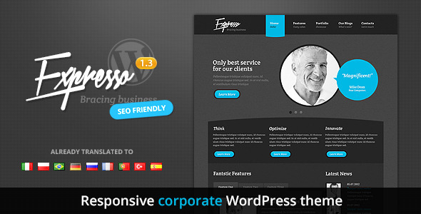 Expresso - Premium Responsive Corporate Theme - Corporate WordPress