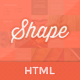 Shape - Professional HTML Photography Theme - ThemeForest Item for Sale