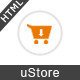 uStore - Responsive eCommerce Html5 Template - ThemeForest Item for Sale