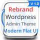Rebrand WordPress Admin Theme - Modern Flat UI - CodeCanyon Item for Sale