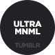 UltraMnml - Clean &amp; Responsive Tumblr Theme - ThemeForest Item for Sale