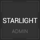 Starlight Reponsive Admin Template - ThemeForest Item for Sale