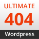 Wordpress Ultimate 404 Plugin - CodeCanyon Item for Sale