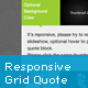 jQuery Responsive Grid Quote - CodeCanyon Item for Sale