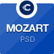 Mozart - Flat Responsive Onepage PSD - ThemeForest Item for Sale