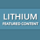 Lithium | Featured Content Manager - CodeCanyon Item for Sale