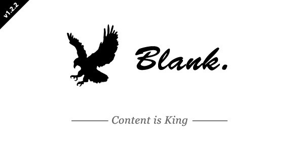 Blank - Elegant and Minimalist Wordpress Blog - Personal Blog / Magazine