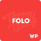 Folo | Premium Responsive Portfolio Theme - ThemeForest Item for Sale