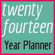 Year Planner A3 2013-2014-2015