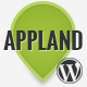 AppLand - Parallax App Landing WordPress Theme - ThemeForest Item for Sale