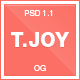 T.Joy - Flat Multipurpose PSD Template - ThemeForest Item for Sale