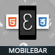 Mobilebar Mobile Retina | HTML5 &amp; CSS3 And iWebApp - ThemeForest Item for Sale