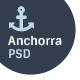 Anchorra - Multipurpose Website PSD Template - ThemeForest Item for Sale