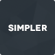 Simpler | A Clean Responsive Portfolio Template - ThemeForest Item for Sale