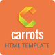 Carrots - Multipurpose Responsive HTML Template - ThemeForest Item for Sale