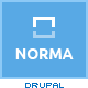 NORMA | Clean &amp; Responsive Drupal Theme - ThemeForest Item for Sale