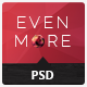 Evenmore Multipurpose Premium PSD Template - ThemeForest Item for Sale