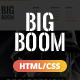 BigBoom - Clean &amp; Powerful HTML/CSS Template - ThemeForest Item for Sale