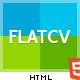 FlatCV - Resume Portfolio HTML5 - ThemeForest Item for Sale
