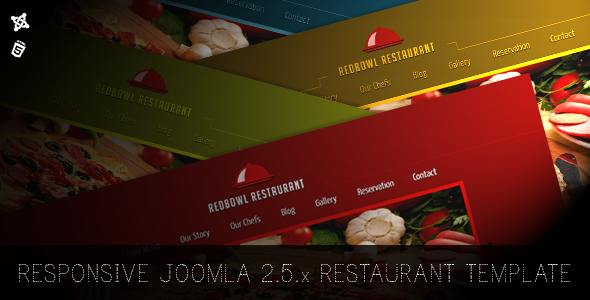 RedBowl Restaurant - Responsive Joomla Template - Food Retail
