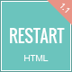 Restart - HTML Portfolio template - ThemeForest Item for Sale