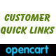 opencart customer quick links - CodeCanyon Item for Sale