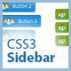 CSS3 Sidebar - vertical &amp; horizontal - CodeCanyon Item for Sale
