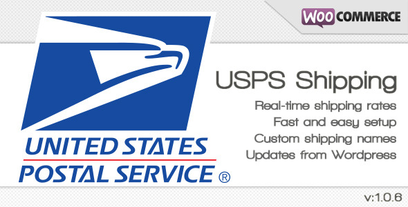 USPS Shipping method for WooCommerce