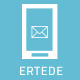 Flat minimalist email template - ERTEDE - ThemeForest Item for Sale