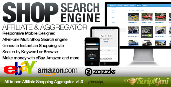 Instant Affiliate Shopping Search Engine - CodeCanyon Item for Sale