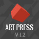 ArtPress One Page Responsive Creative Portfolio - ThemeForest Item for Sale