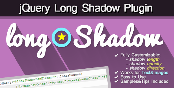 Long Shadow jQuery Plugin - CodeCanyon Item for Sale