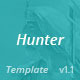 HUNTER - a retina-ready HTML5+CSS3 mobile template - ThemeForest Item for Sale