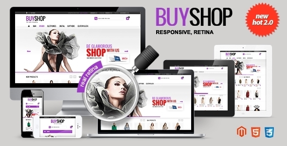BUYSHOP - Premium Responsive Retina Magento theme - Magento eCommerce