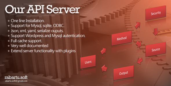Our API Server - CodeCanyon Item for Sale