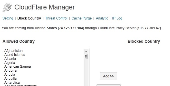 CloudFlare Manager - CodeCanyon Item for Sale