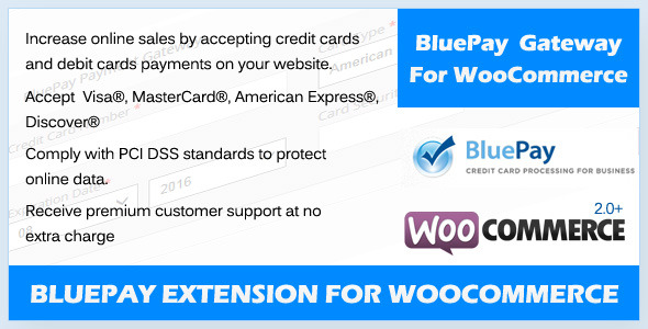 BluePay Payment Gateway For WooCommerce - CodeCanyon Item for Sale