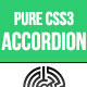Pure CSS Accordion - CodeCanyon Item for Sale