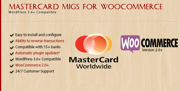 MasterCard MIGS for WooCommerce - CodeCanyon Item for Sale