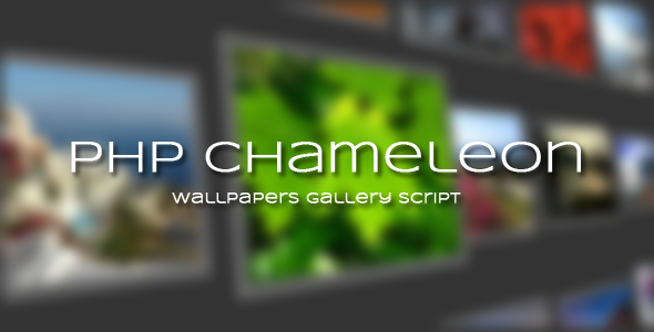 PHP Chameleon - Wallpapers Gallery Script - CodeCanyon Item for Sale