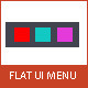 Flat UI Navigation Mega Menu - CodeCanyon Item for Sale