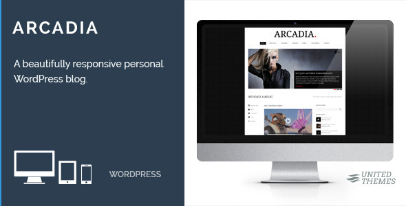 Arcadia - Responsive WordPress Blog