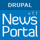Global News Portal - Responsive Drupal Theme - ThemeForest Item for Sale
