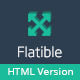 Flatible - Single Page HTML5 Template - ThemeForest Item for Sale
