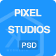 Pixel Studios - Simple PSD Template - ThemeForest Item for Sale