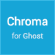 Chroma - A Colorful Ghost Theme - ThemeForest Item for Sale