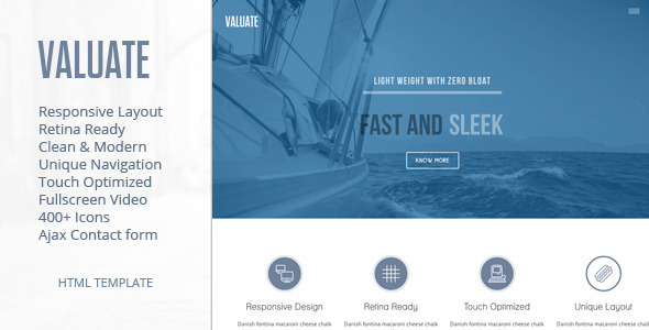 Valuate Modern HTML Theme - Business Corporate