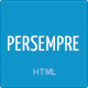 PerSempre - Minimal HTML5 Template - ThemeForest Item for Sale